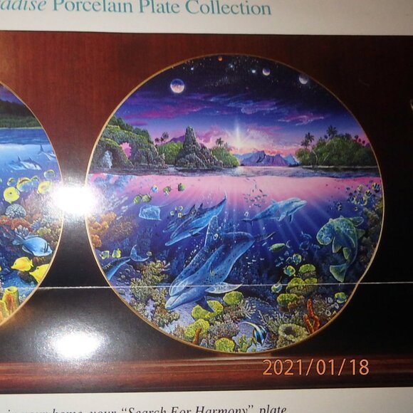 Search For Harmony by Robert Lyn Nelson 1991 Underwater Paradise Collection - Picture 3 of 5